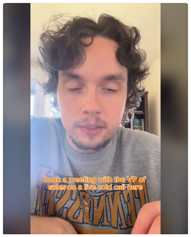 Oliver Johnson - Booking a VP