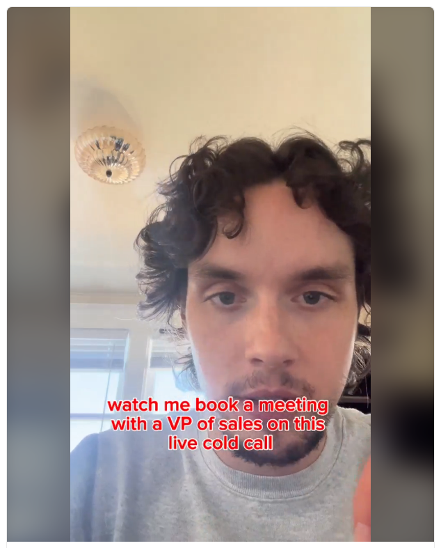 Oliver Johnson - Is this a sales call