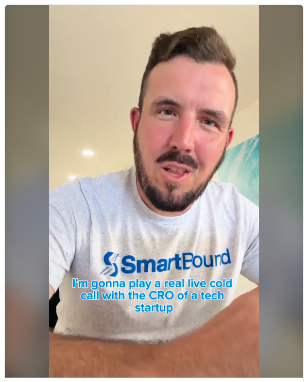 Kevin Hopp - Live cold call with a CRO